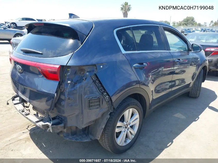 KNDPMCAC0H7199048 2017 Kia Sportage Lx