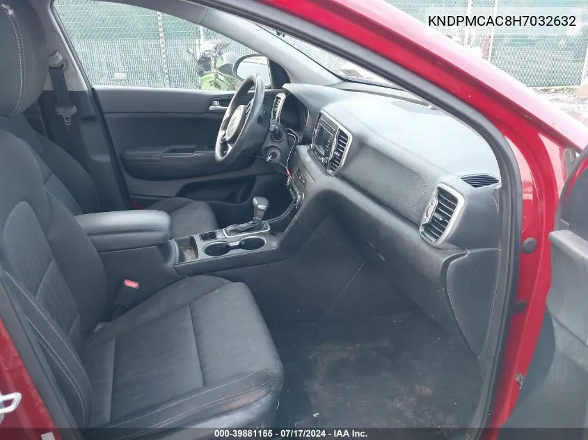 KNDPMCAC8H7032632 2017 Kia Sportage Lx