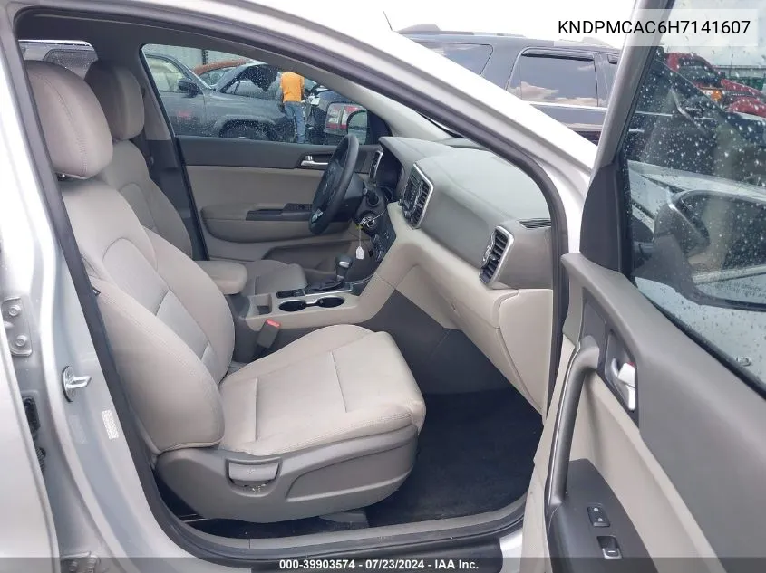 KNDPMCAC6H7141607 2017 Kia Sportage Lx