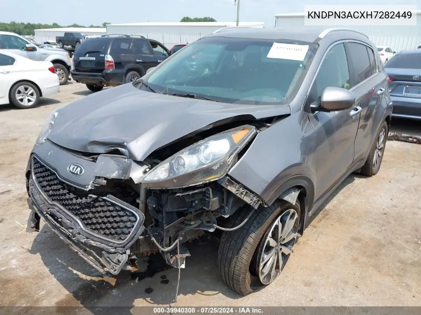 KNDPN3ACXH7282449 2017 Kia Sportage Ex