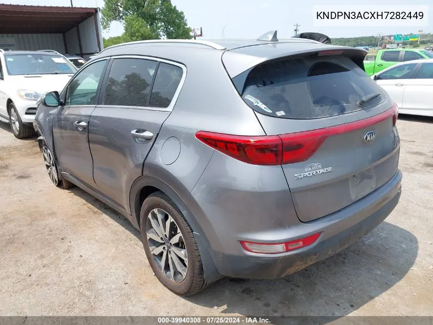 KNDPN3ACXH7282449 2017 Kia Sportage Ex