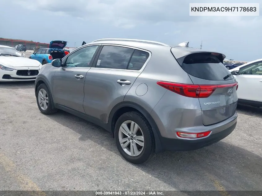 KNDPM3AC9H7178683 2017 Kia Sportage Lx