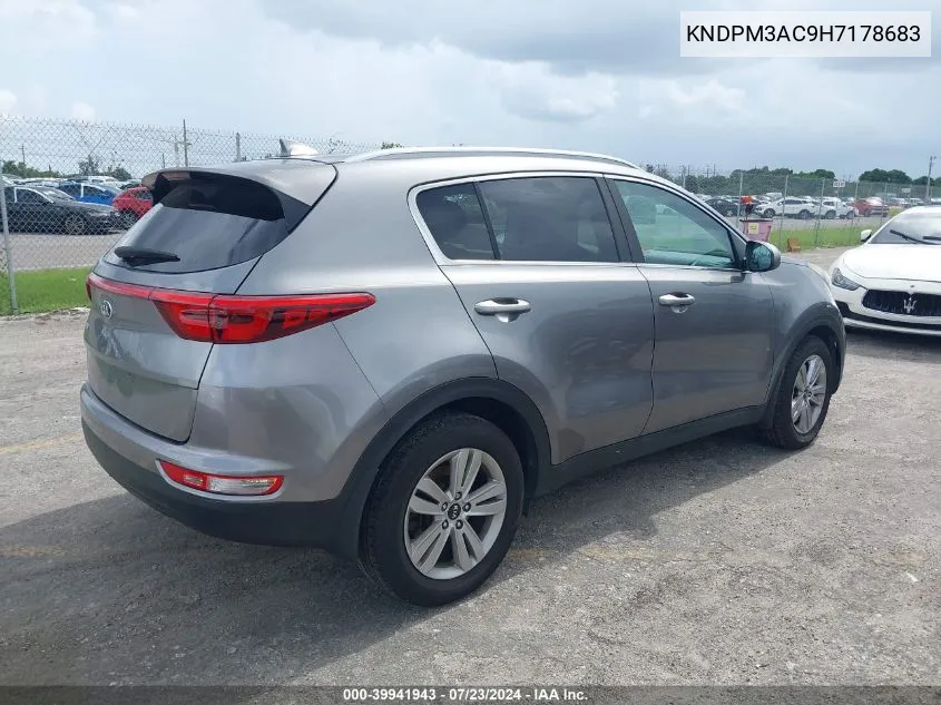 KNDPM3AC9H7178683 2017 Kia Sportage Lx