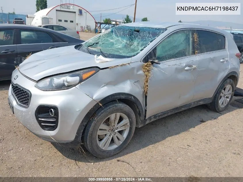 KNDPMCAC6H7198437 2017 Kia Sportage Lx