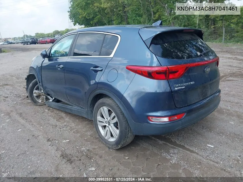 KNDPM3AC8H7041461 2017 Kia Sportage Lx