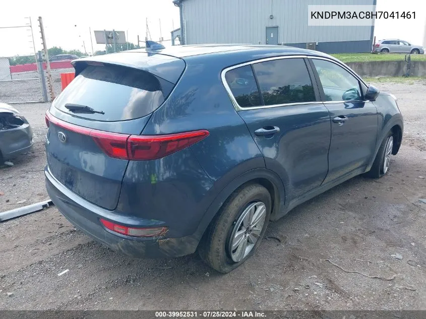 KNDPM3AC8H7041461 2017 Kia Sportage Lx