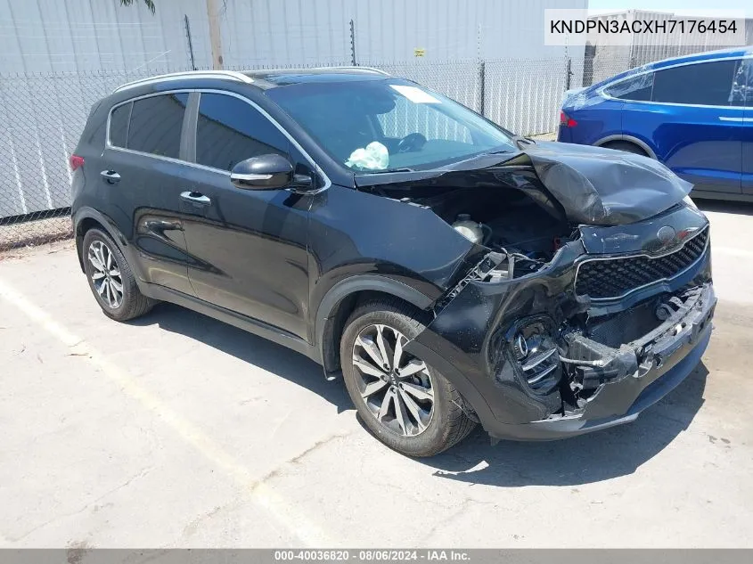 KNDPN3ACXH7176454 2017 Kia Sportage Ex