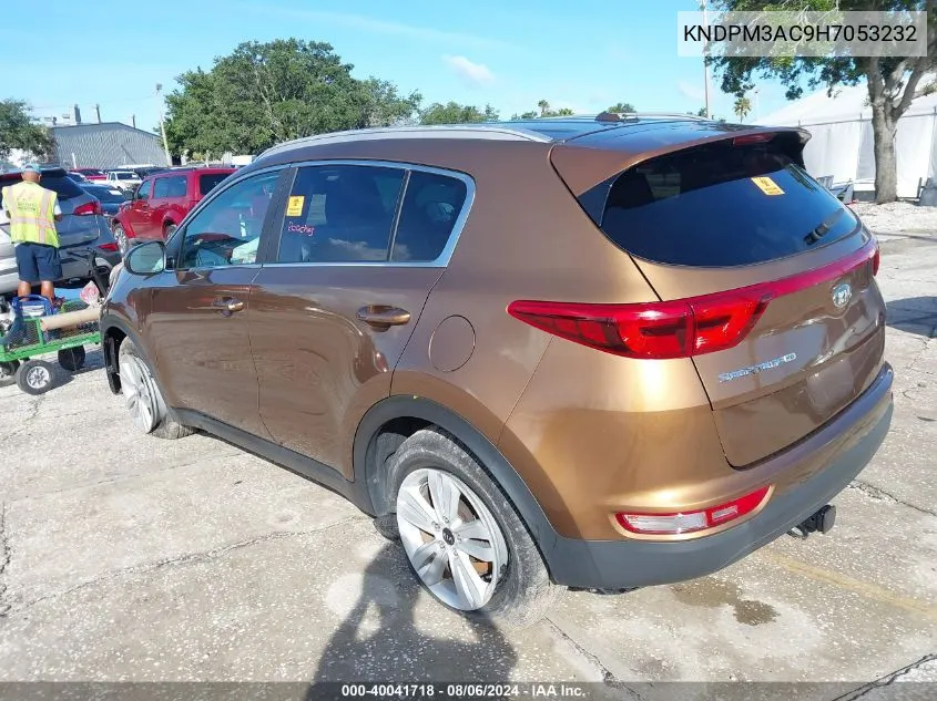 KNDPM3AC9H7053232 2017 Kia Sportage Lx