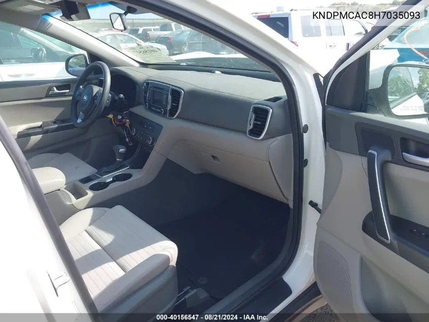 KNDPMCAC8H7035093 2017 Kia Sportage Lx