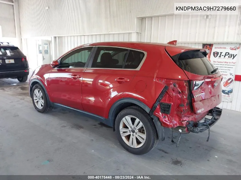 KNDPM3AC9H7279660 2017 Kia Sportage Lx