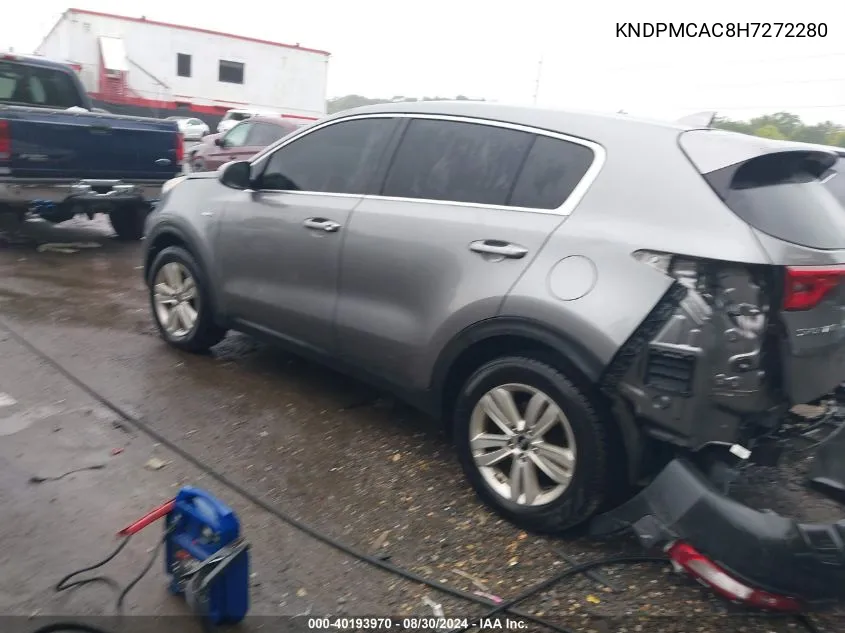 KNDPMCAC8H7272280 2017 Kia Sportage Lx