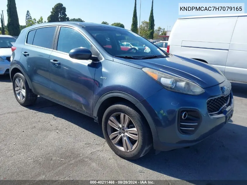 KNDPMCAC7H7079165 2017 Kia Sportage Lx