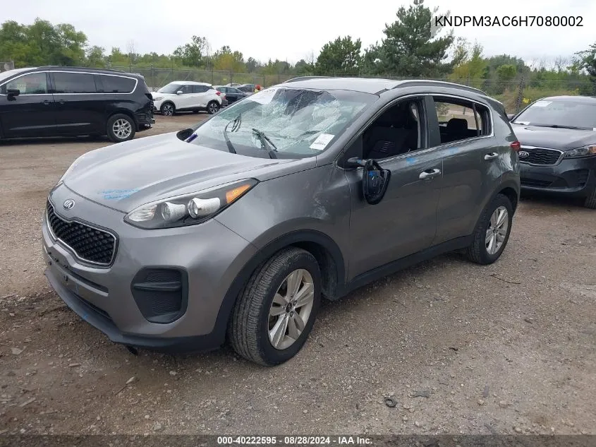 KNDPM3AC6H7080002 2017 Kia Sportage Lx