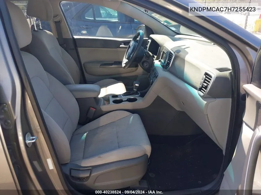 KNDPMCAC7H7255423 2017 Kia Sportage Lx