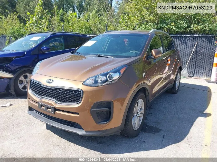 2017 Kia Sportage Lx VIN: KNDPM3AC9H7053229 Lot: 40264346