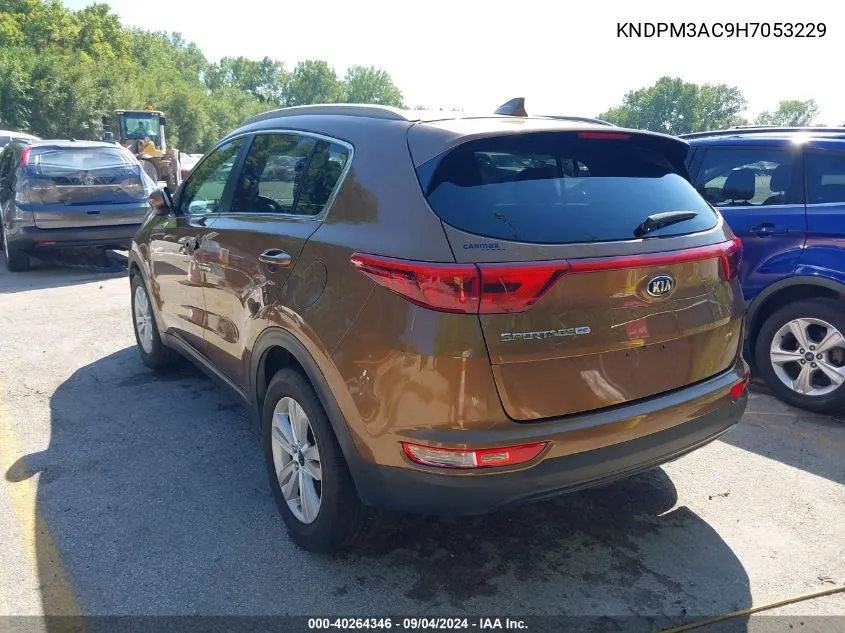 KNDPM3AC9H7053229 2017 Kia Sportage Lx