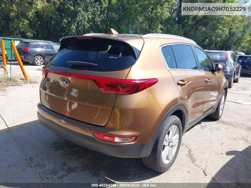 KNDPM3AC9H7053229 2017 Kia Sportage Lx