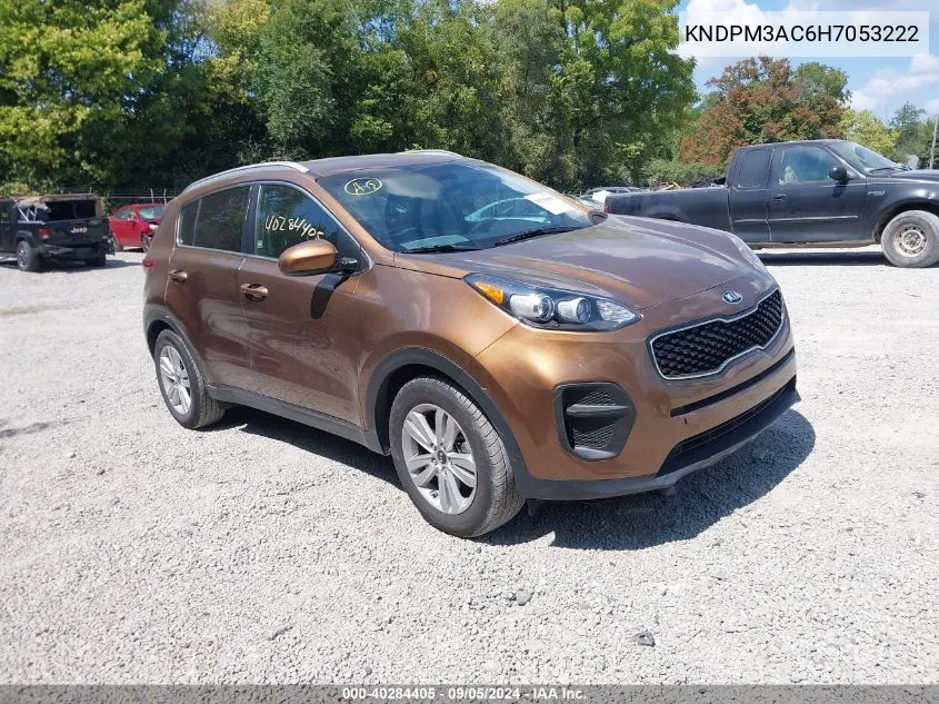 KNDPM3AC6H7053222 2017 Kia Sportage Lx