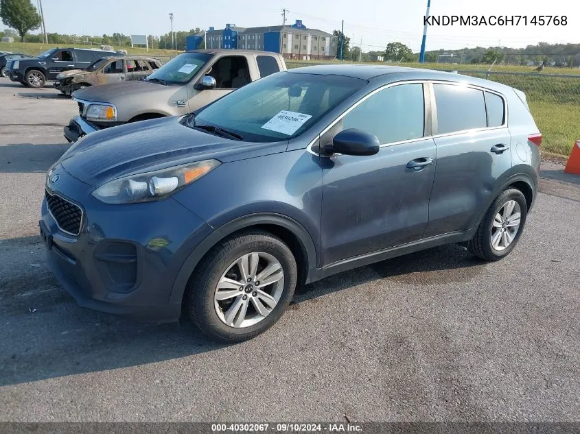 KNDPM3AC6H7145768 2017 Kia Sportage Lx