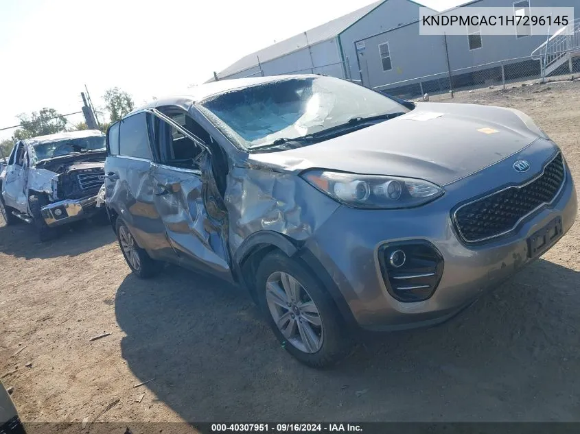 KNDPMCAC1H7296145 2017 Kia Sportage Lx