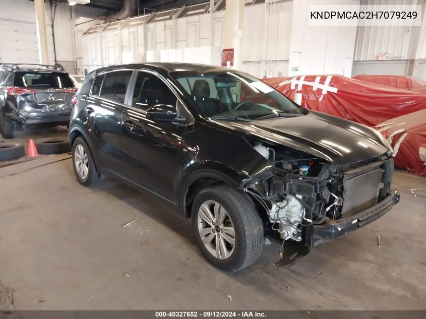 2017 Kia Sportage Lx VIN: KNDPMCAC2H7079249 Lot: 40327652