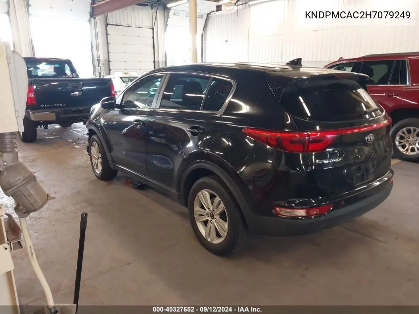 2017 Kia Sportage Lx VIN: KNDPMCAC2H7079249 Lot: 40327652