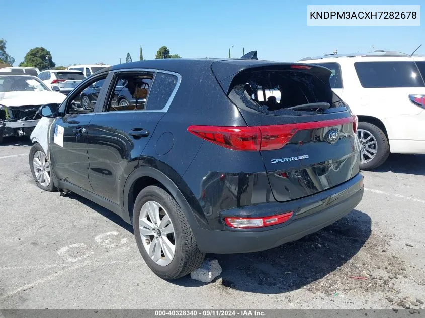 2017 Kia Sportage Lx VIN: KNDPM3ACXH7282678 Lot: 40328340