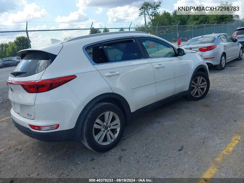 KNDPM3ACXH7298783 2017 Kia Sportage Lx