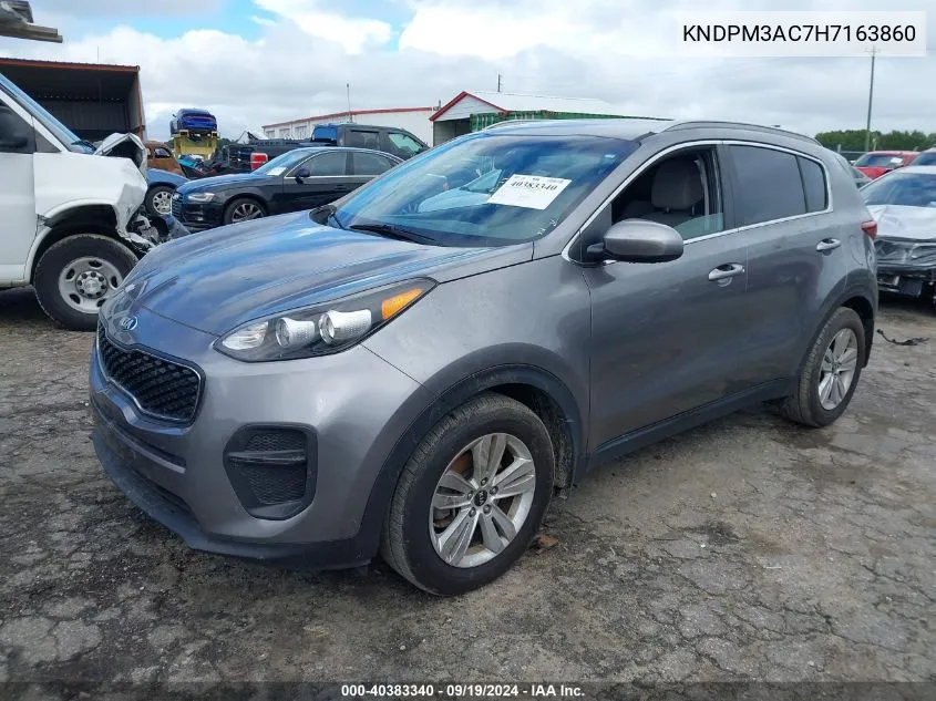 KNDPM3AC7H7163860 2017 Kia Sportage Lx