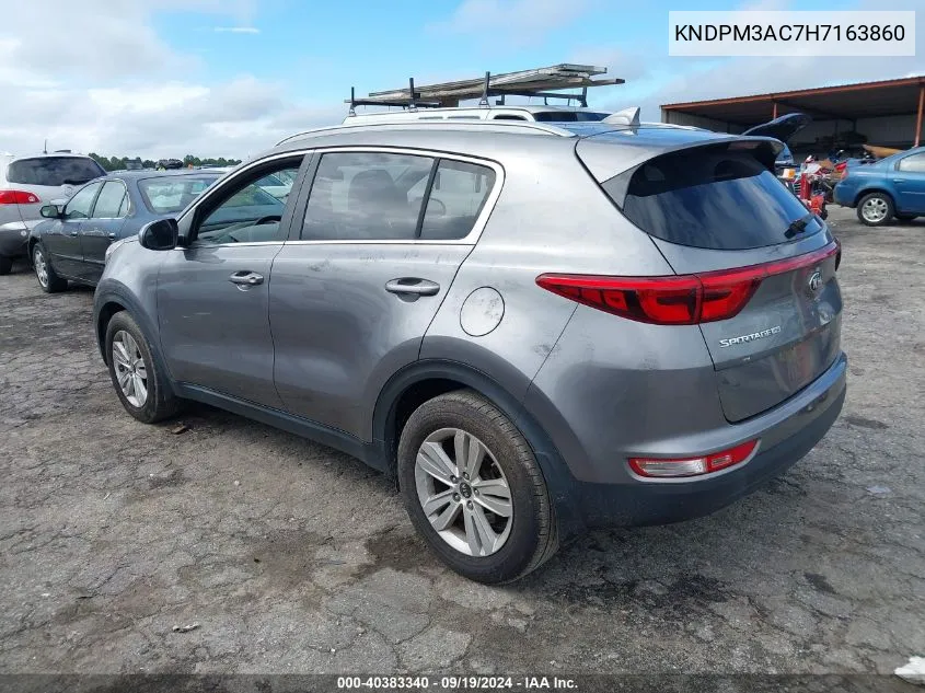 KNDPM3AC7H7163860 2017 Kia Sportage Lx