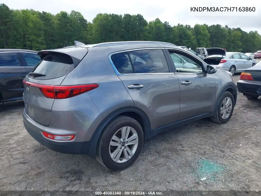 KNDPM3AC7H7163860 2017 Kia Sportage Lx