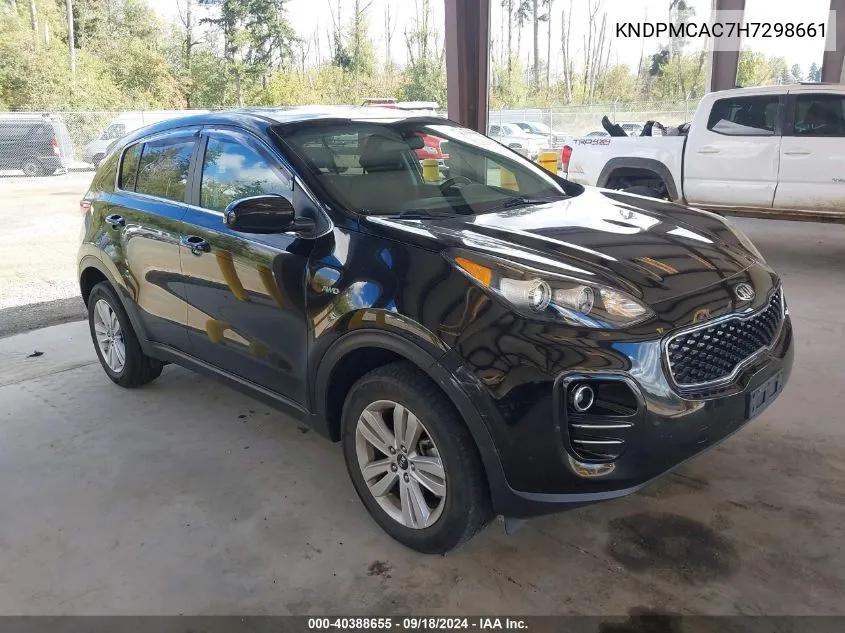 KNDPMCAC7H7298661 2017 Kia Sportage Lx