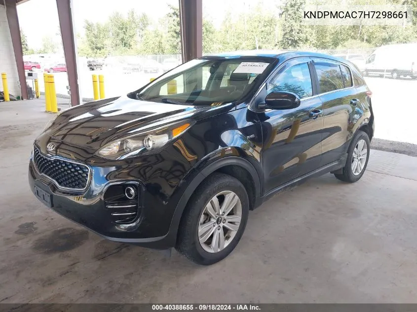 2017 Kia Sportage Lx VIN: KNDPMCAC7H7298661 Lot: 40388655