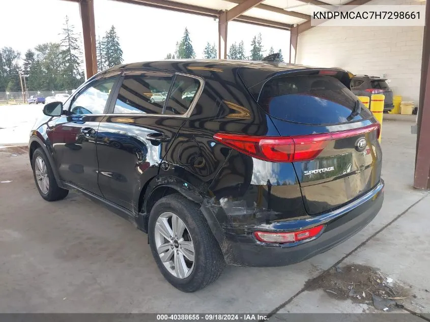 KNDPMCAC7H7298661 2017 Kia Sportage Lx