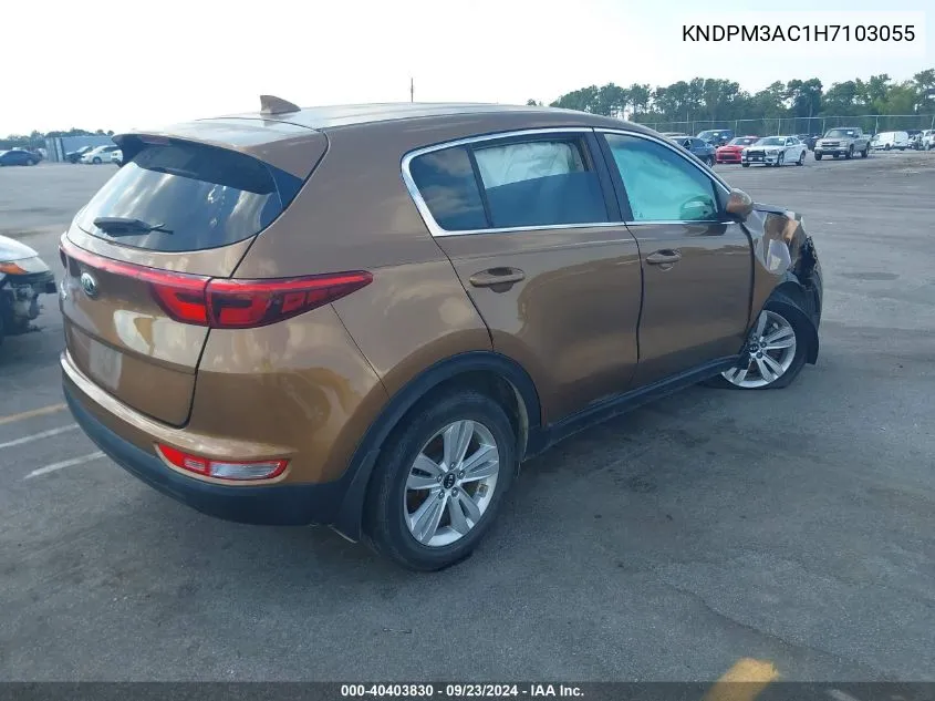 KNDPM3AC1H7103055 2017 Kia Sportage Lx