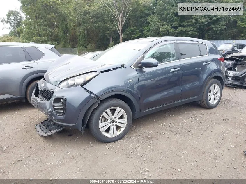 KNDPMCAC4H7162469 2017 Kia Sportage Lx