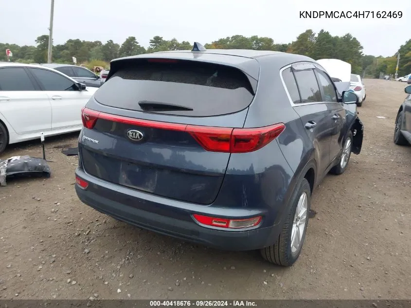 2017 Kia Sportage Lx VIN: KNDPMCAC4H7162469 Lot: 40418676