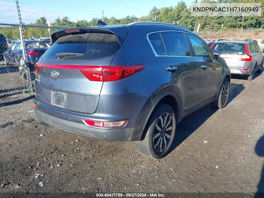 KNDPNCAC1H7160949 2017 Kia Sportage Ex