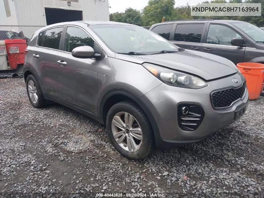 KNDPMCAC8H7163964 2017 Kia Sportage Lx