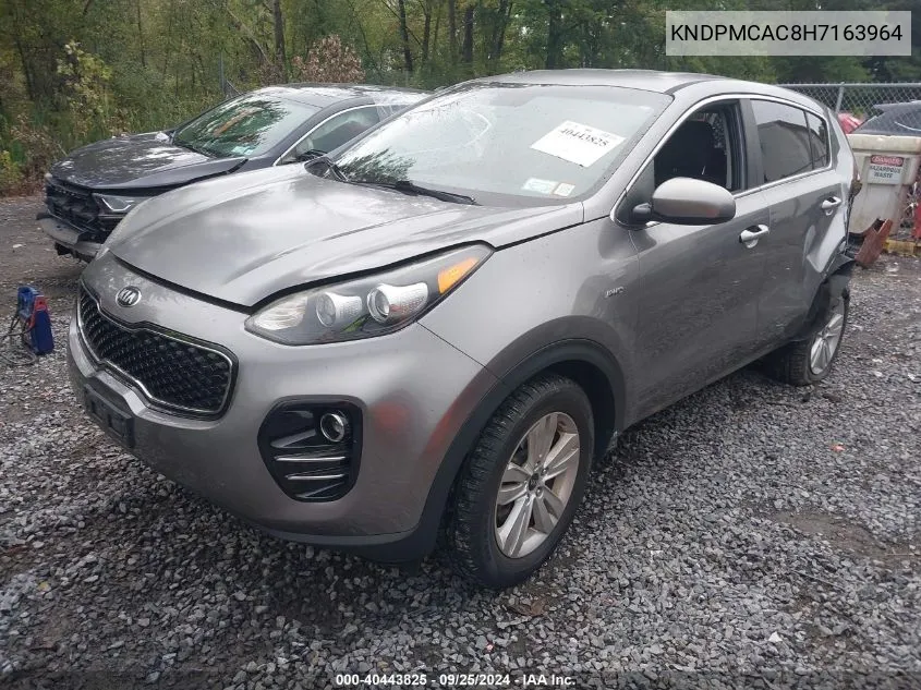 KNDPMCAC8H7163964 2017 Kia Sportage Lx