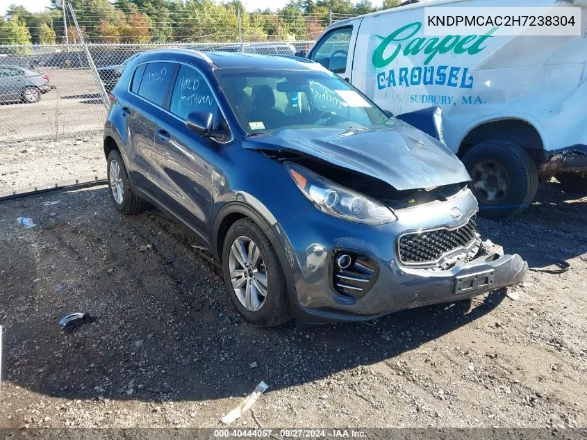 KNDPMCAC2H7238304 2017 Kia Sportage Lx