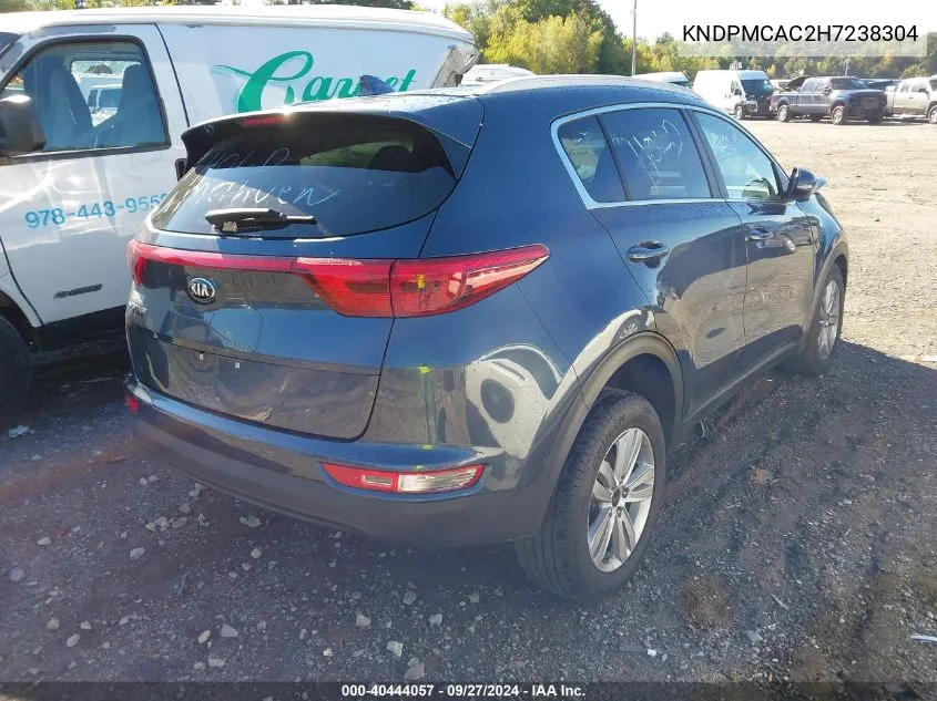 KNDPMCAC2H7238304 2017 Kia Sportage Lx