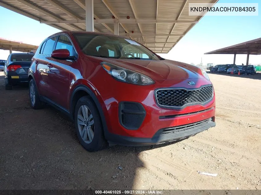 2017 Kia Sportage Lx VIN: KNDPM3AC0H7084305 Lot: 40461025