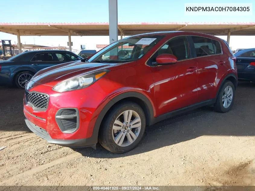 KNDPM3AC0H7084305 2017 Kia Sportage Lx