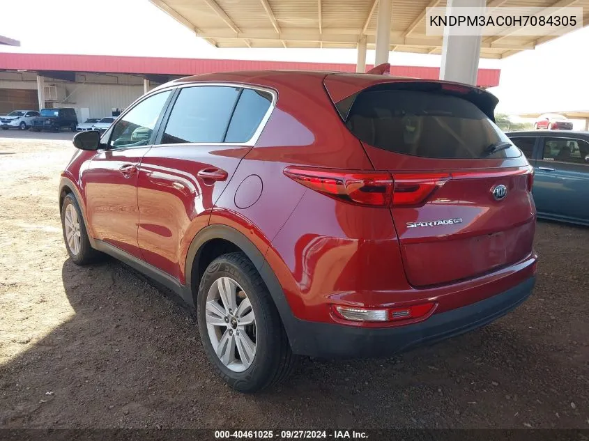 KNDPM3AC0H7084305 2017 Kia Sportage Lx