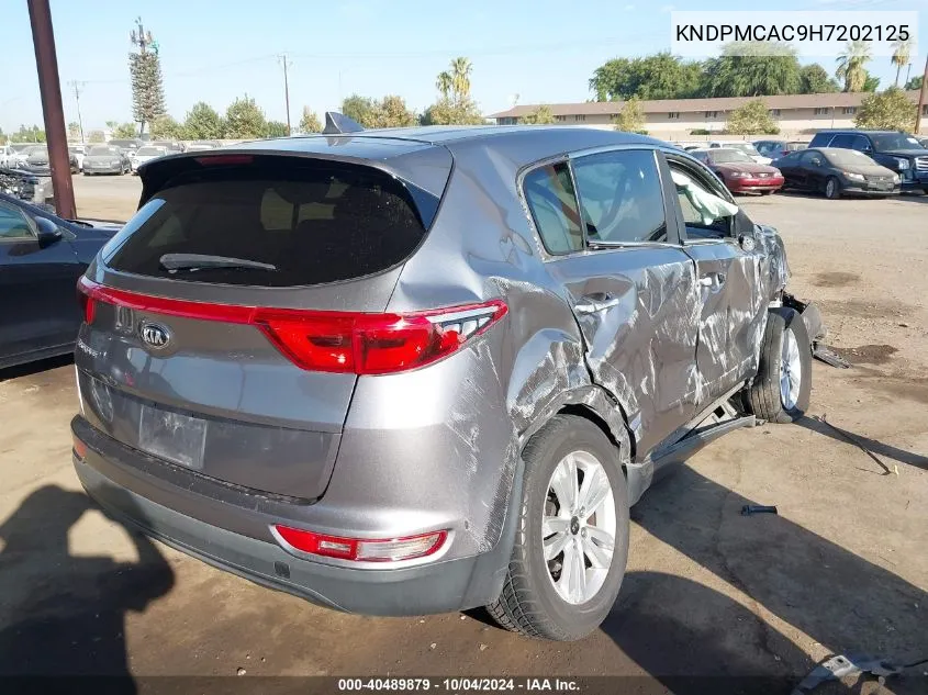 KNDPMCAC9H7202125 2017 Kia Sportage Lx