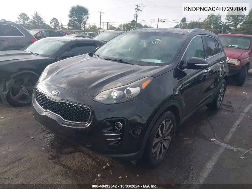 KNDPNCAC4H7297044 2017 Kia Sportage Ex