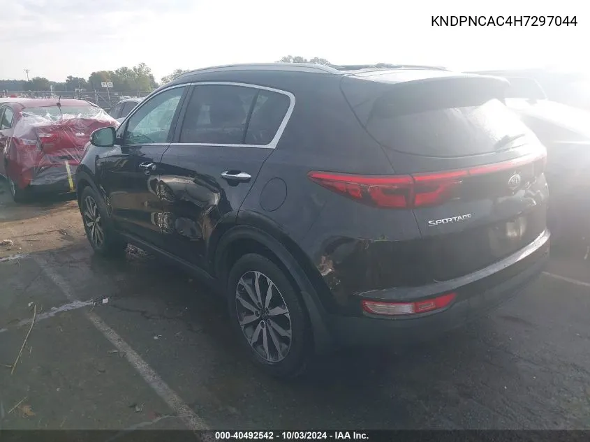 KNDPNCAC4H7297044 2017 Kia Sportage Ex