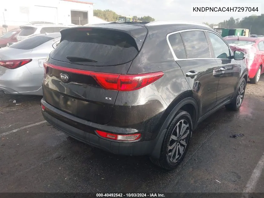 KNDPNCAC4H7297044 2017 Kia Sportage Ex