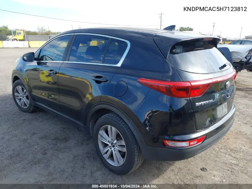 KNDPMCAC5H7123812 2017 Kia Sportage Lx